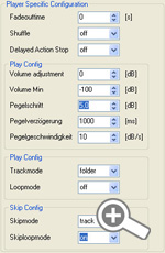 Device Settings - Eventplayer100